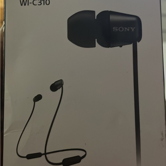 Sony WI-C310/B WI-C310 Wireless in-Ear Headphones, Black, One Size Open Box - Picture 7 of 8